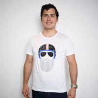 T-SHIRT BARBAS BLANCO L...